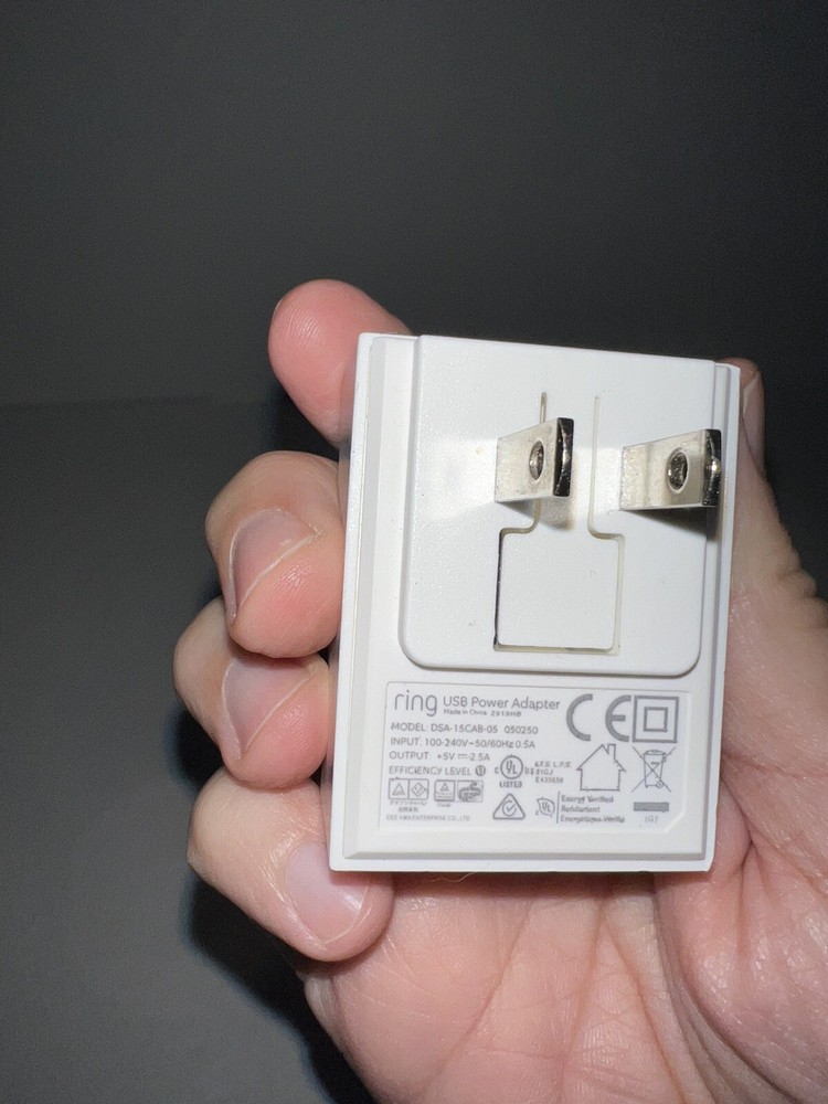 Ring USB Power Adapter DSA-15cab-05