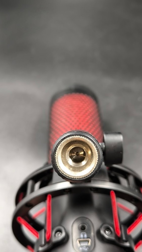 HyperX QuadCast Microphone Used Working Black/Red