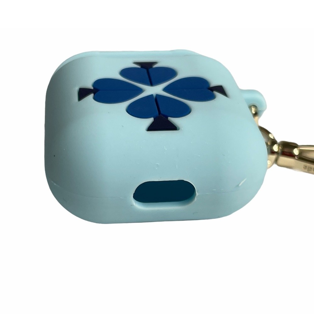 Kate Spade Airpods Silicone Case Blue multi