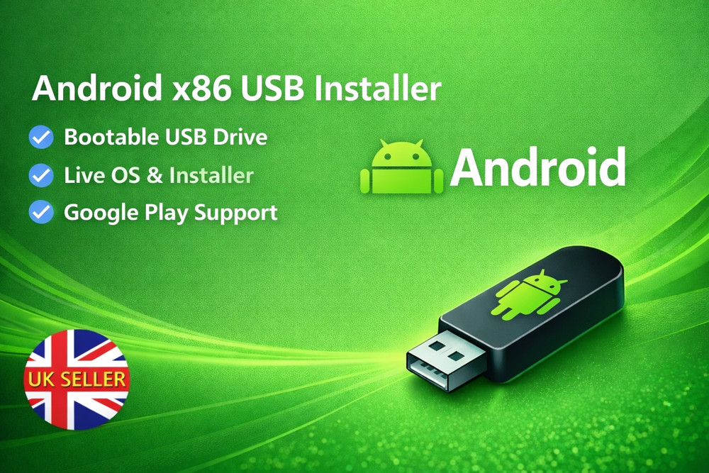 Android-x86 Bootable USB – Live Android OS for PC & Full Installer USB Easy