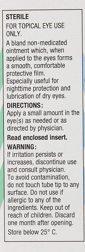 ALCON DURATEARS Ointment LUBRICANT OINTMENT 3.5g ( X 20 )