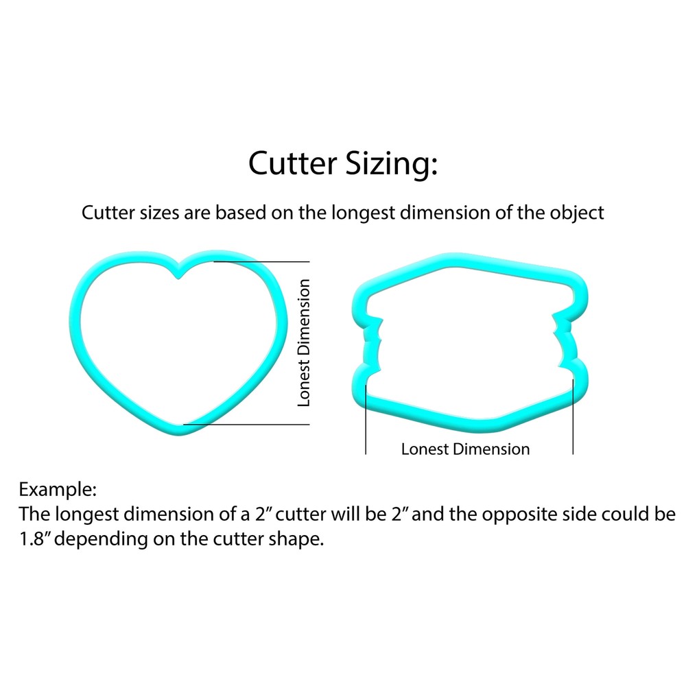 Love Banner Cookie Cutter