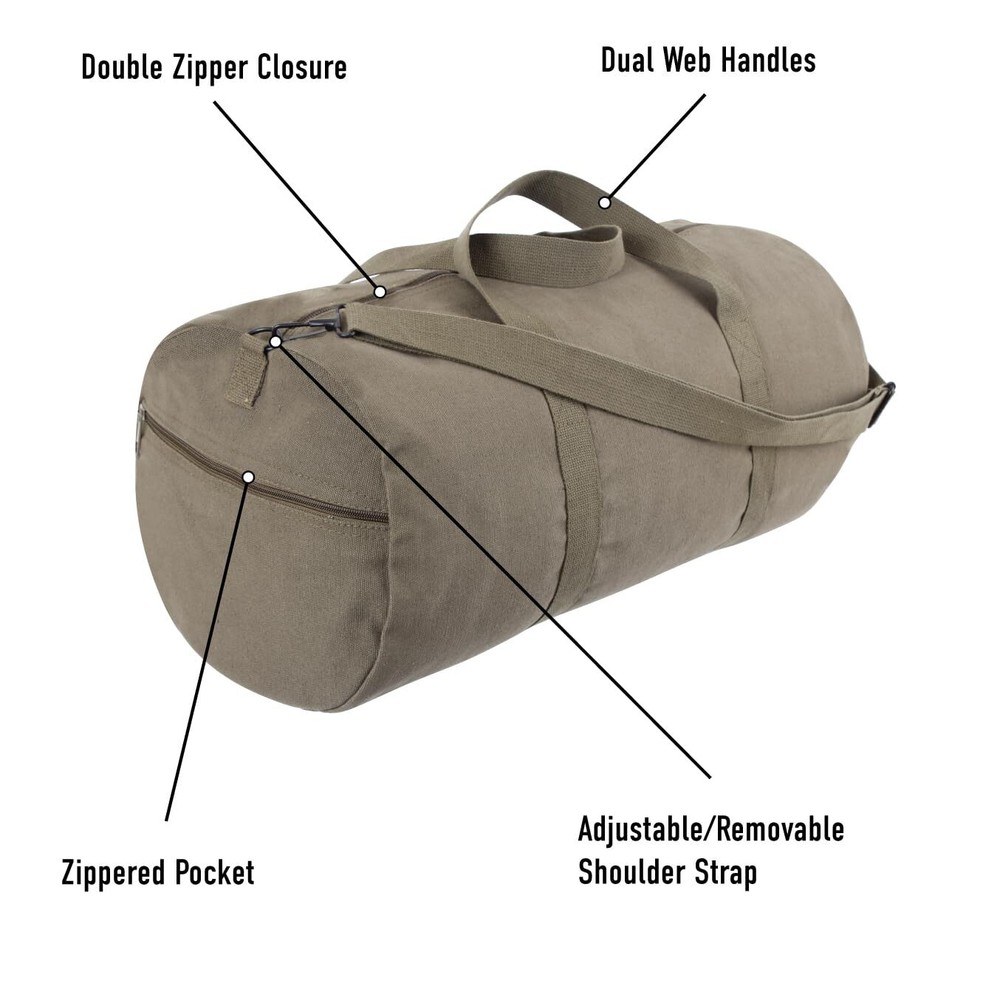 Rothco Canvas Shoulder Duffle Bag 22212