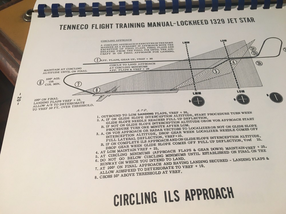 Lockheed 1329 JetStar Flight Training Manual