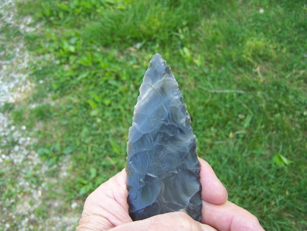 Turkey tail blade reproduction arrowhead!