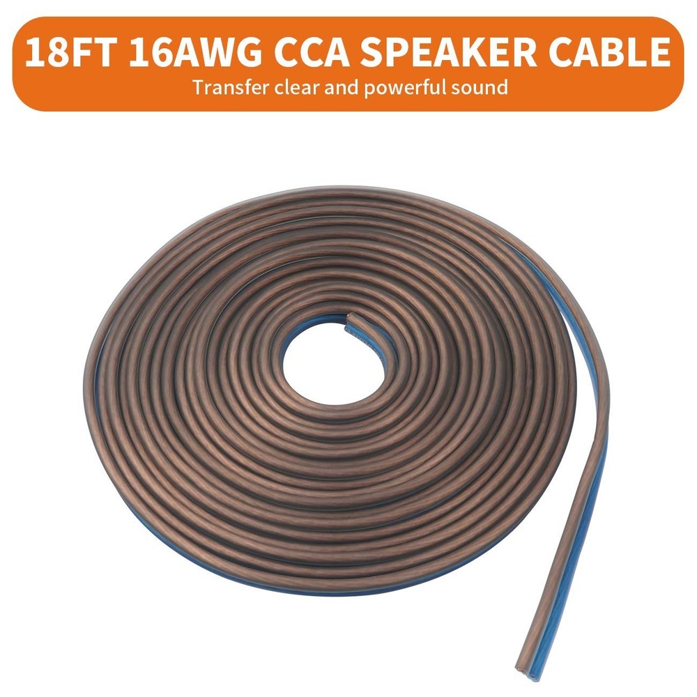 4 AWG Amplifier Wiring Kit for Car Audio Systems - 80A Performance