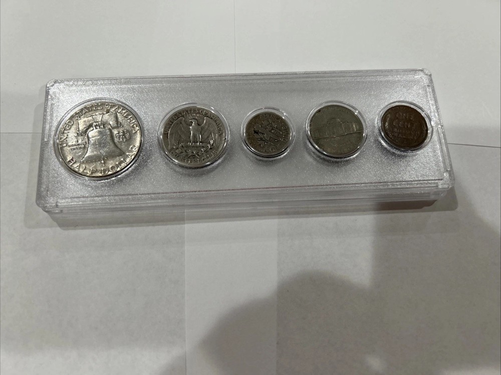 1953 SET -90 % SILVER.