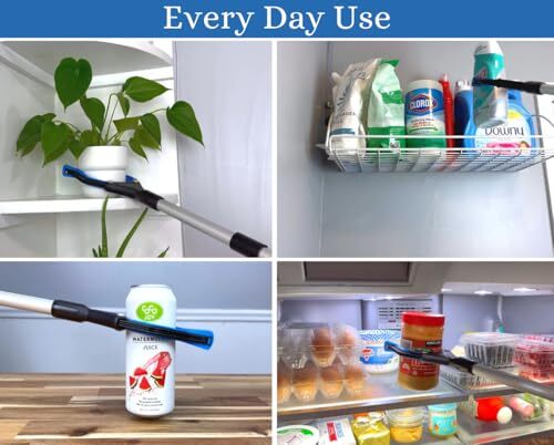 Foldable Trash Pick Up Stick Reaching Tool Extra Long Grabbers, 32"