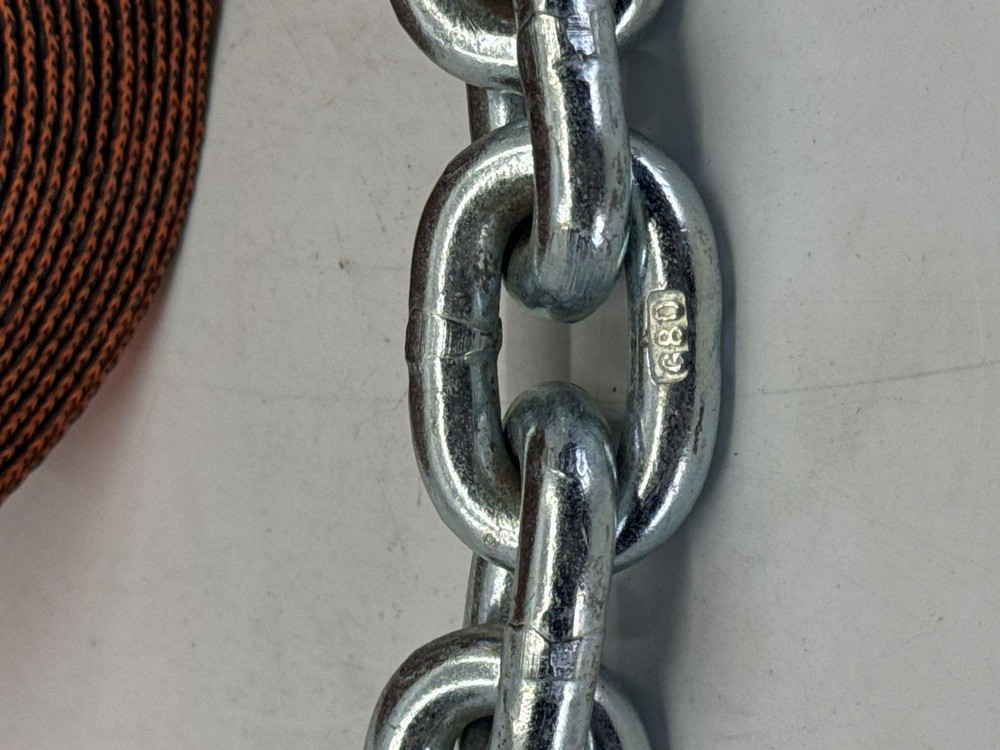 4"X27' Heavy Duty Winch Strap with Chain Hook 2 Pack