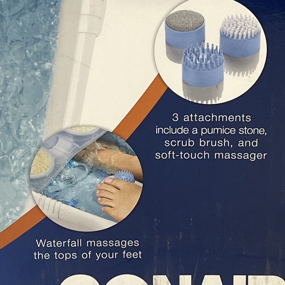CONAIR Waterfall Foot Spa - Blue