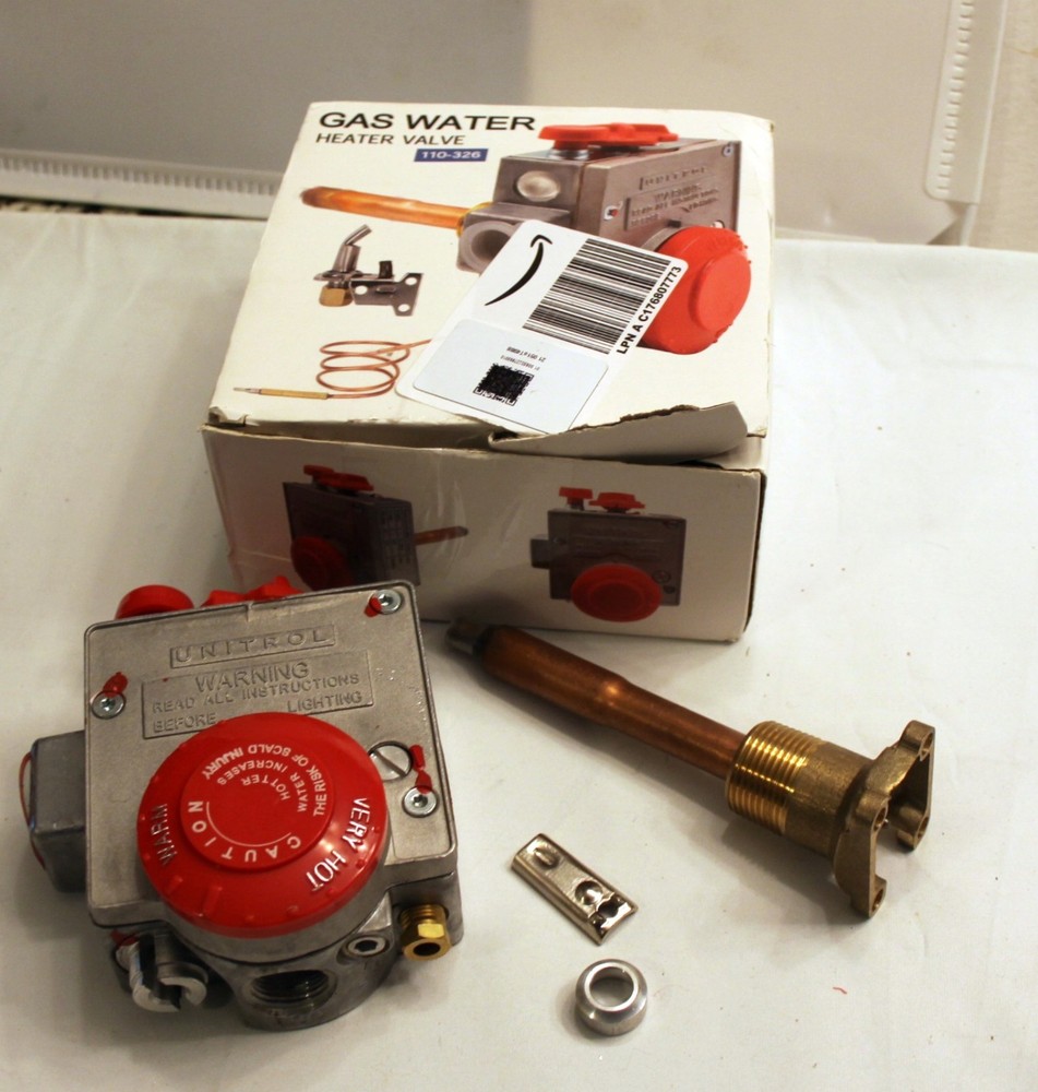 110 326 Water Heater Valve Built In ECO System Propane Leak-Protection as shown