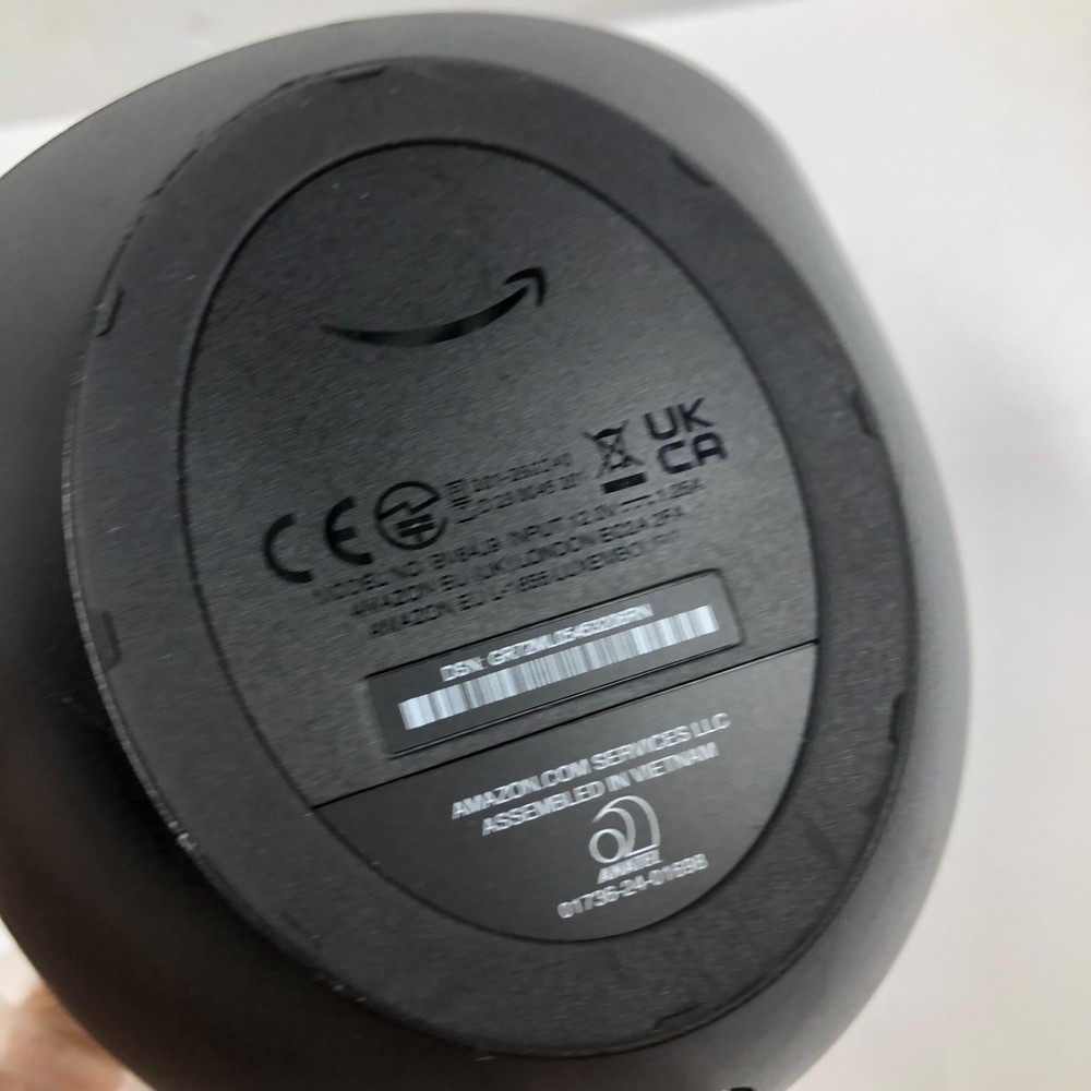 Amazon Echo Spot Smart Speaker Display Black (Model BV84J9)