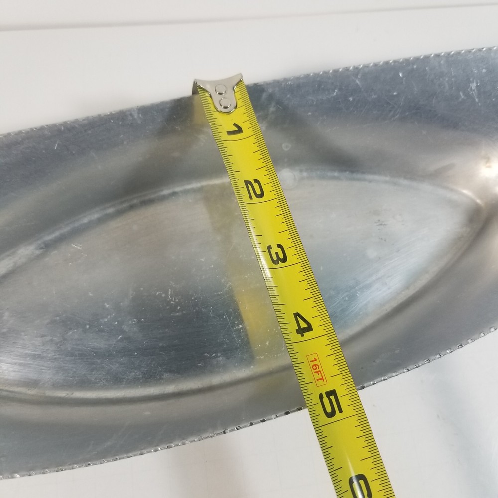 Aluminum Decorative Serving Dish Bread Tray Spain