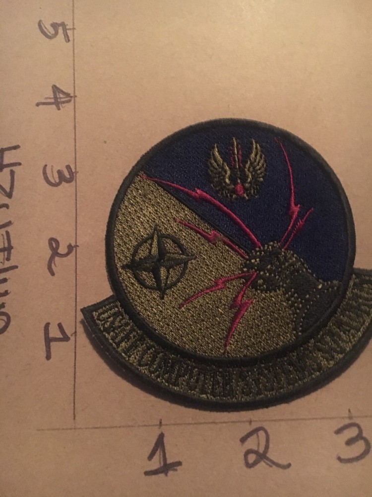USAFE Computer Systems Squadron subdued patch 5/15/25