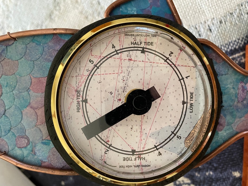 Fishing Pole Tide Clock