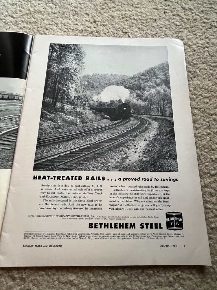 Railway Track and Structures - August 1958