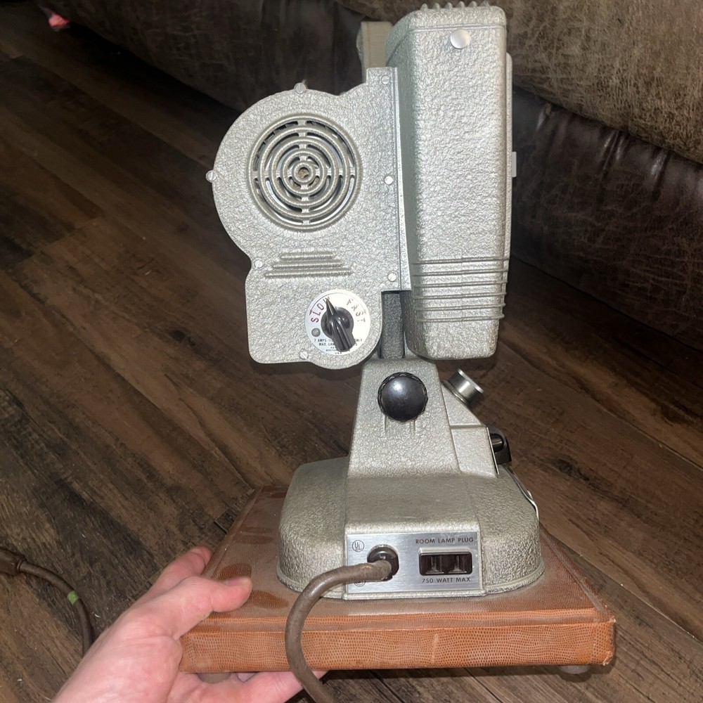 Keystone 109d 8mm Vintage Projector Tested