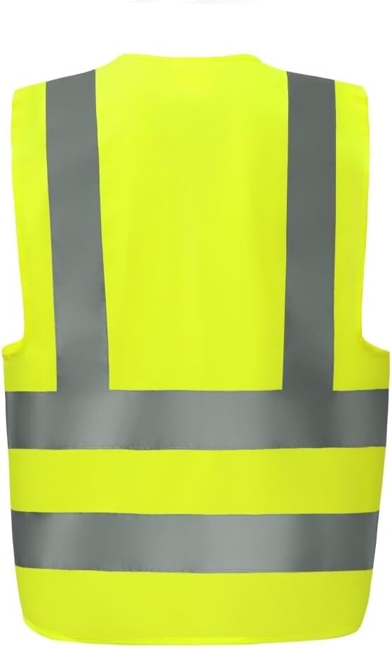 HIGH VISIBILITY REFLECTIVE ANSI/ISEA STANDARD SAFETY VEST