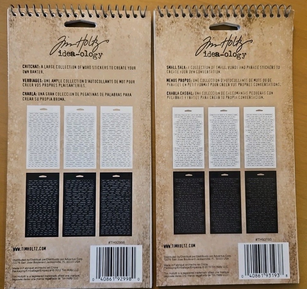 Tim Holtz - Chit Chat & Small Talk