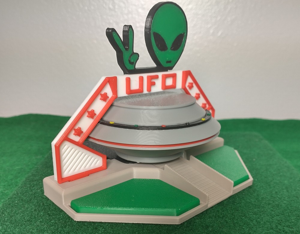 UFO Model Ride - N Scale - Motorized