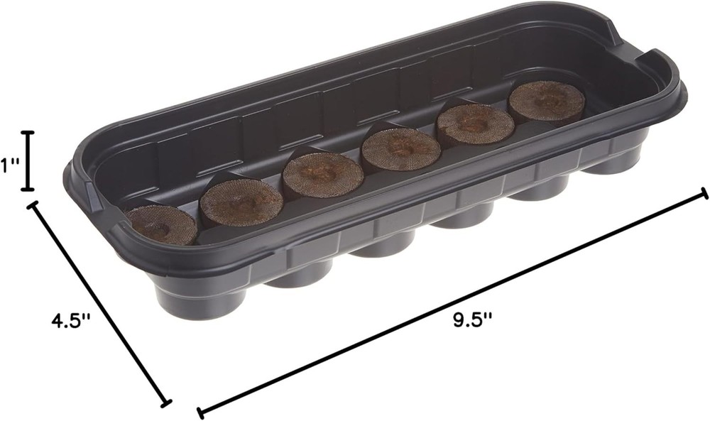 Seed Starting Windowsill Greenhouse with 12 Biodegradable 36mm Peat Pellets J312