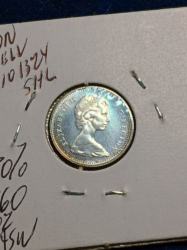 1965 Canadian Silver 10 Cent