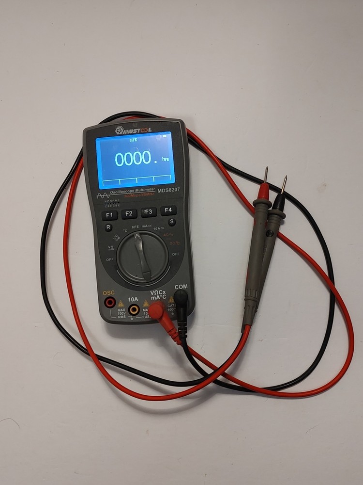 MUSTOOL Oscilloscope Multimeter MDS8207