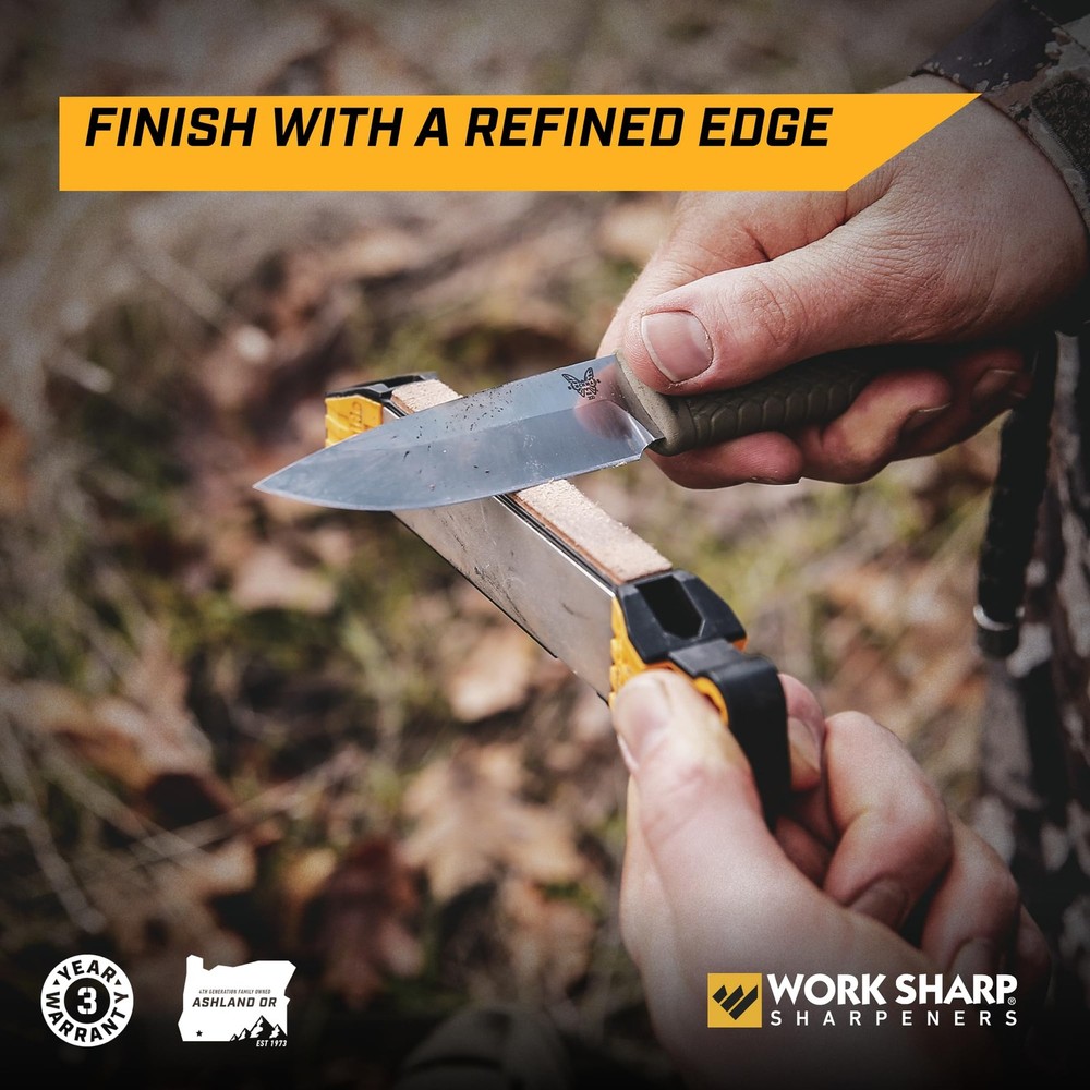 Guided Field Sharpener Compact Travel Knife Sharpener Diamond Tool