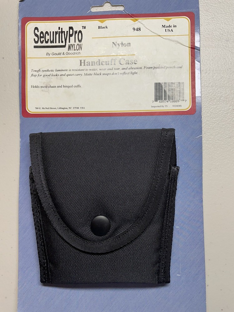 Gould and Goodrich Handcuff Case Nylon