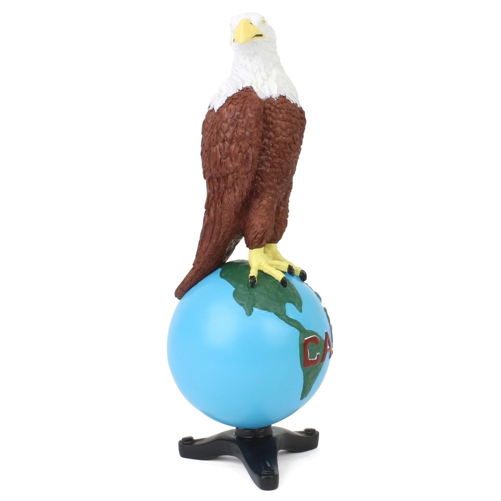 Spec Cast Case Old Abe Eagle on Globe, 3D Sculpture ZJD1940