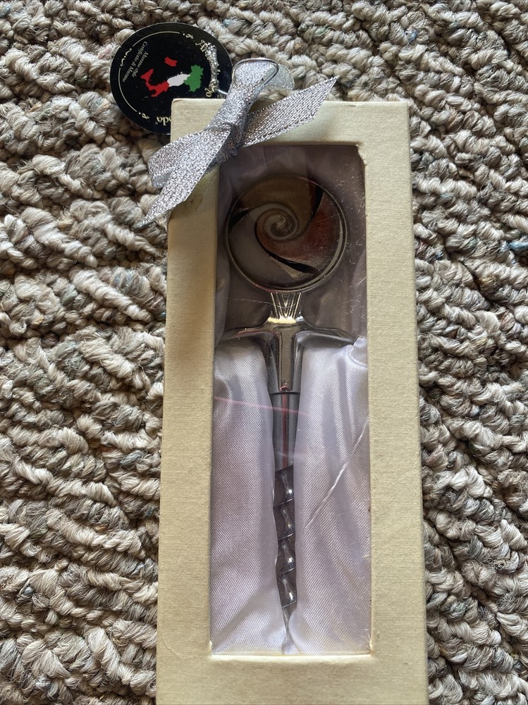 Glass bead wine opener
