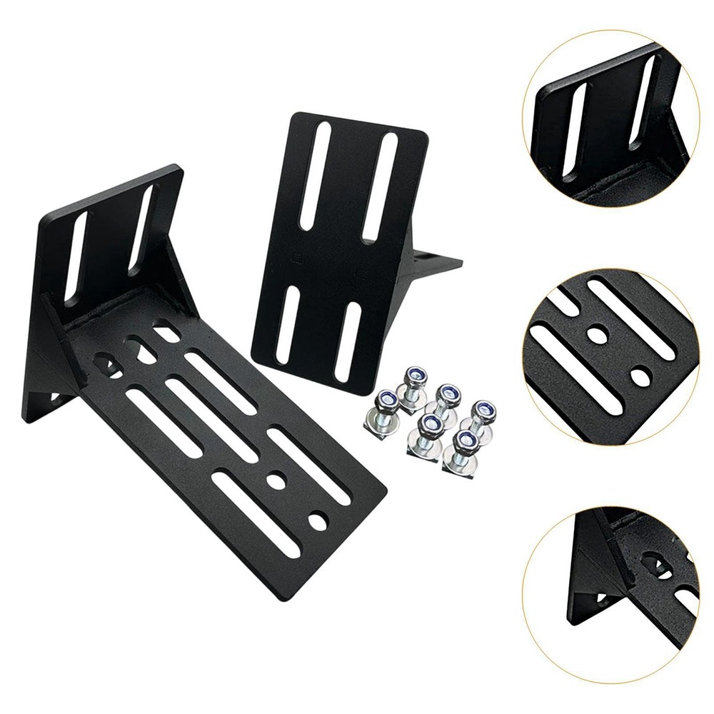 2 Pieces Awning Bracket L Shape Bracket Installation Kit Replacement Accessory