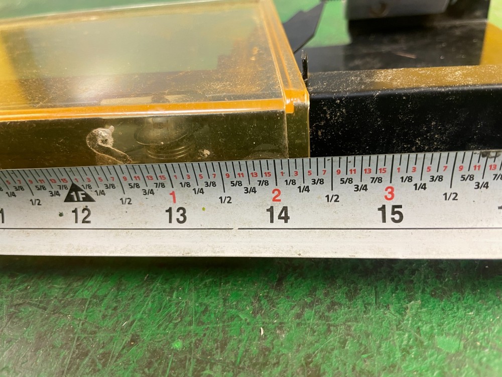 Ryobi BTS12S Table Saw Blade Guard w/ mounting bracket shown