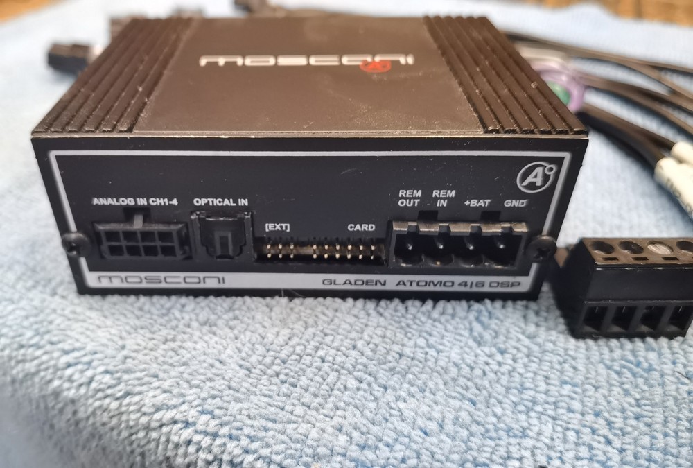 Mosconi Gladen DSP Atomo 4|6 Digital Sound Processor 4CH INPUT 6CH OUTPUT