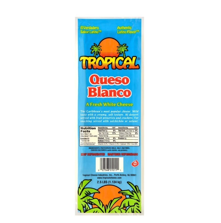 Tropical Queso Blanco 2.5 lbs.