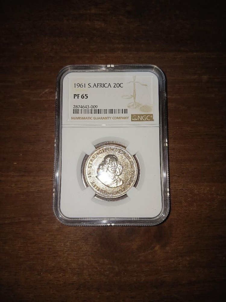 1961 South African 20 Cents