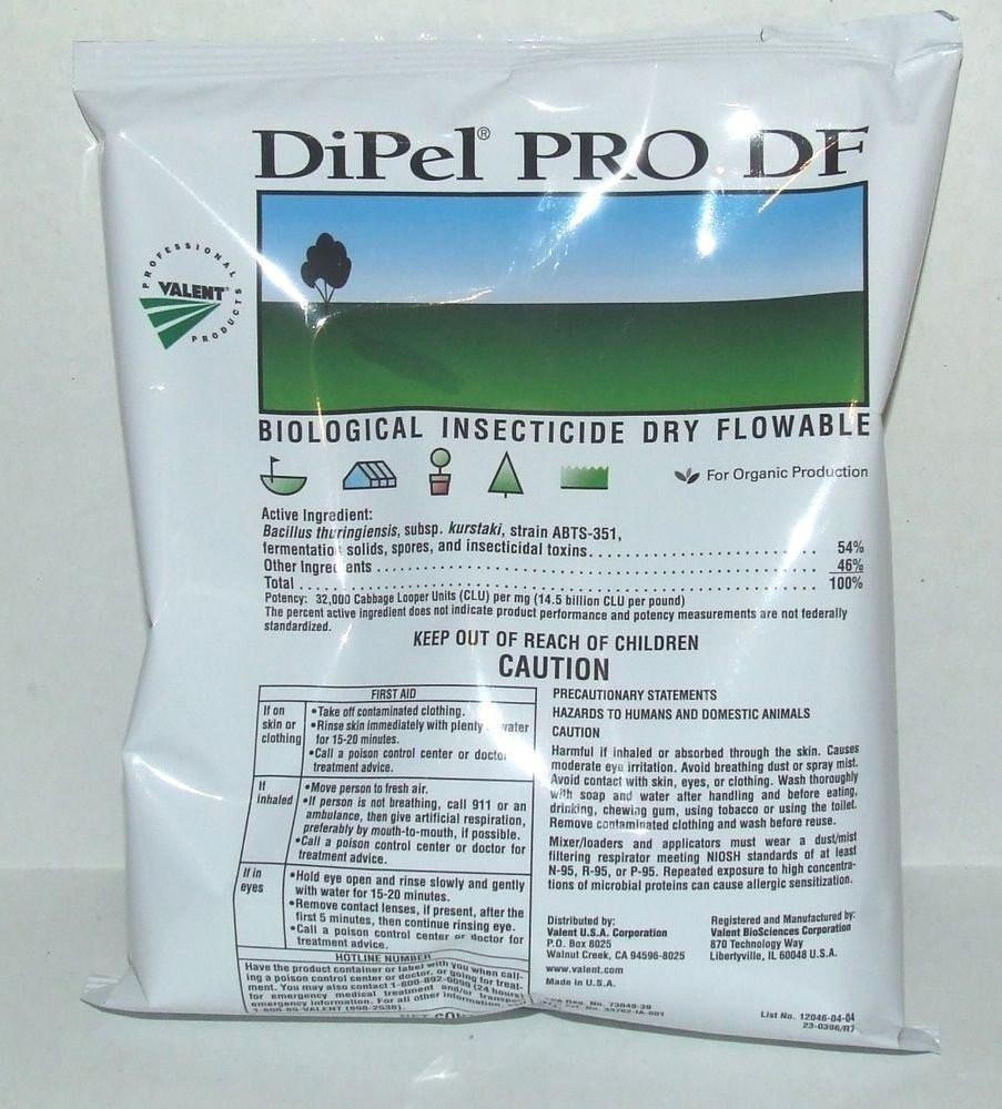 Dipel PRO DF Biological Insecticide - 1 Lb.