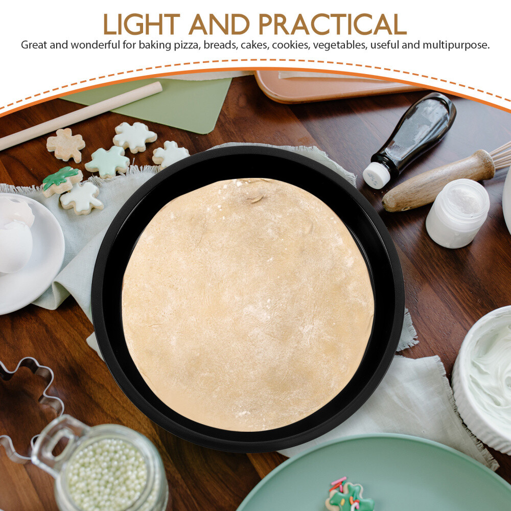 Bakeware Pizza Tray Round Non-stick Cookie Pizza Cake Baking Pan Baking Tool