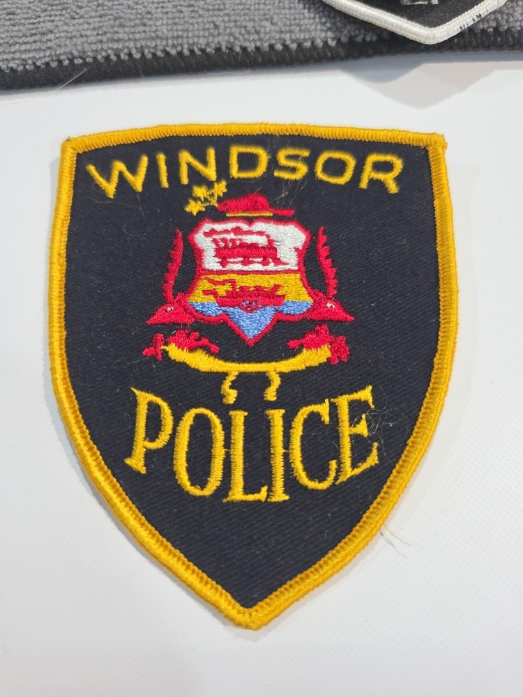 Windsor  Police  Canada Shoulder Patch Obsolete