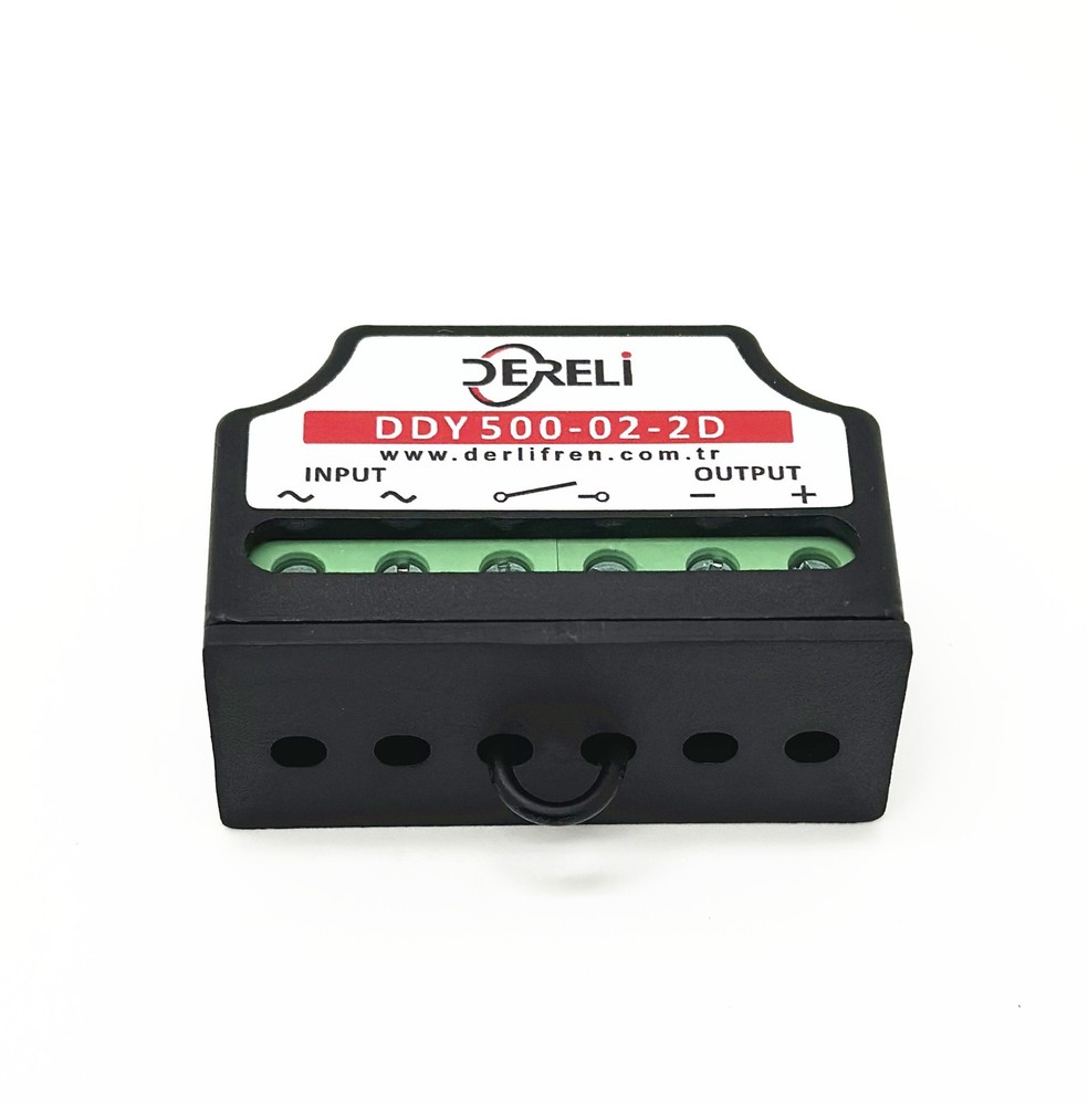 Motor Brake Rectifier Module DDY 500-02-2D DERELI Half-Wave Rectifier