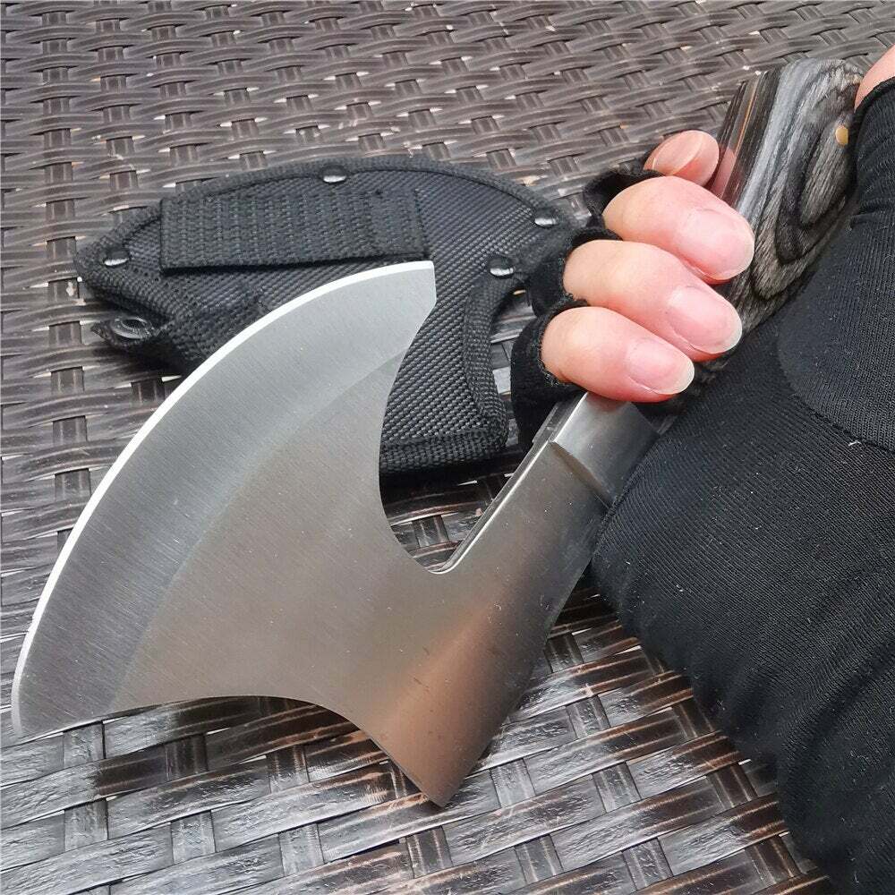 8.66 Inch Hand Forged Stainless Steel Hunting Multifunction Sharp Machete Tool