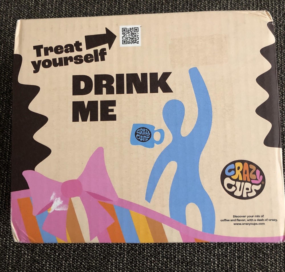 Crazy Cups / Chocolate Raspberry Truffle Flavored Ground Coffee/ 10 Oz/ 3 Pack