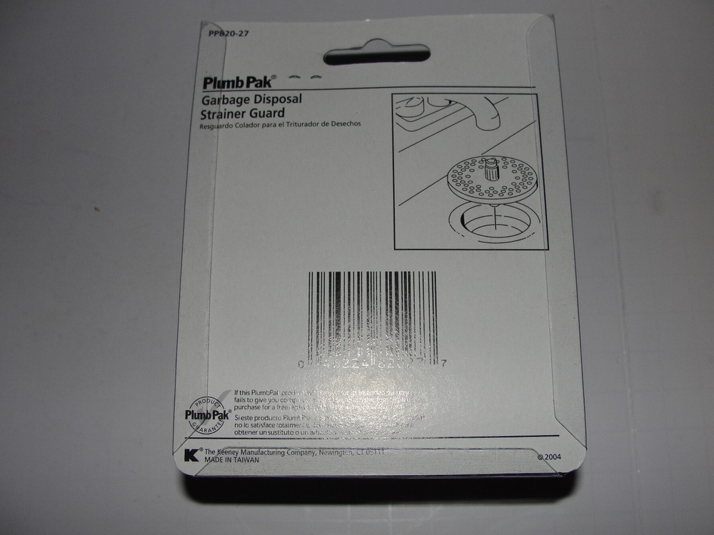 Plumb Pak Garbage Disposal Strainer Guard PP820-27
