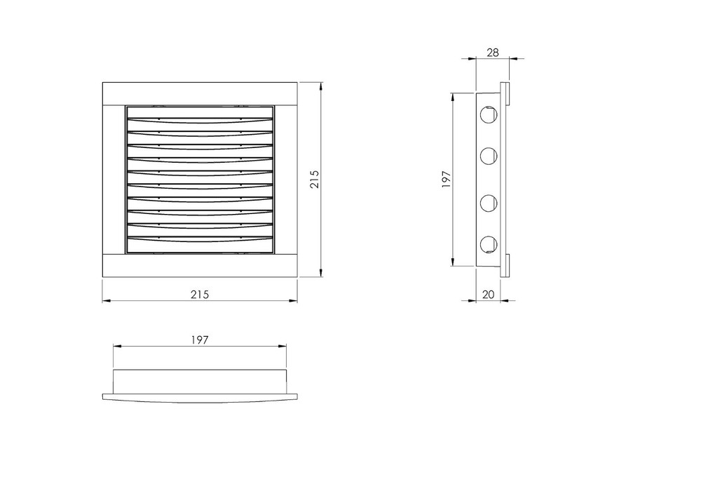 Ventilation Access Panel 200mm x With Plastic Filter Door Hatch Inspections