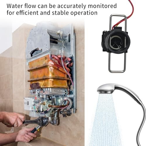 Water Flow Sensor for RV Water Heaters - Replacement Part with Locking Pin, JR-A