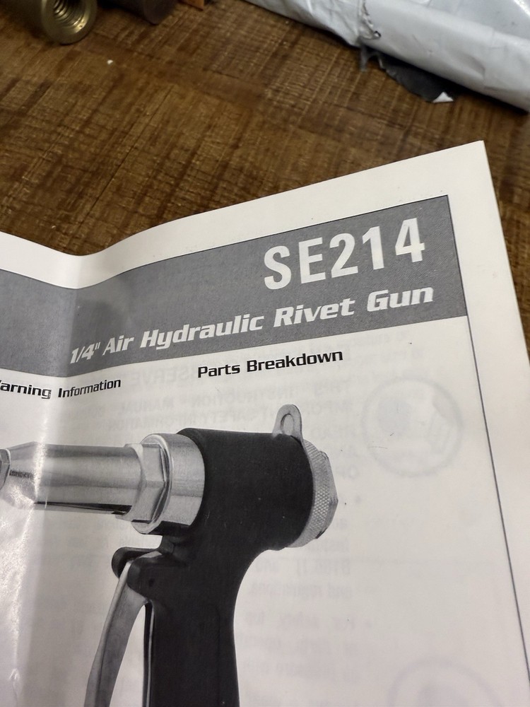 Matco Silver Eagle Air Pop Riveter # SE214