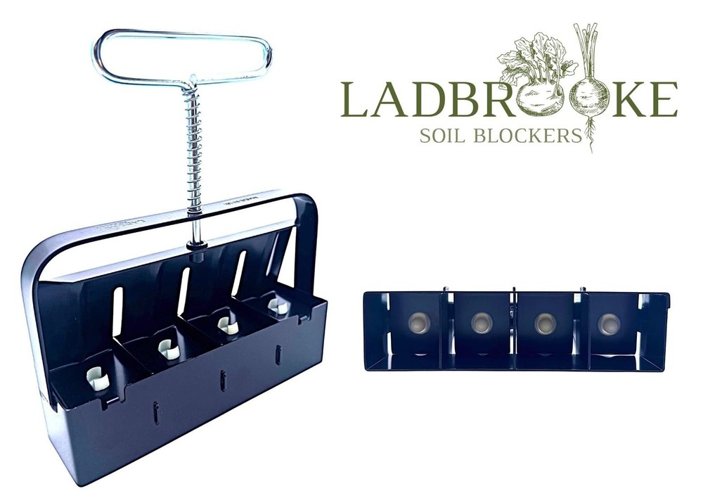 Authentic Soil Block Maker 5-Pc. Essentials Nesting System Includes Mini 4, M...