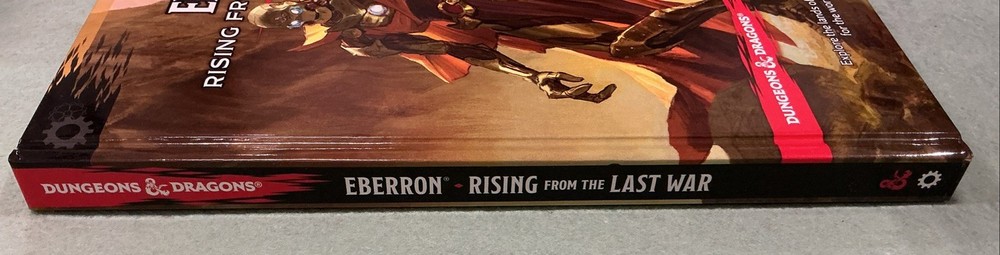 D&D Eberron Rising From The Last Warm Hard Cover