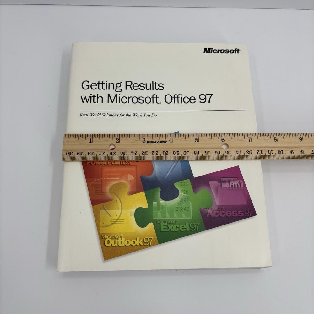 Getting Results Microsoft Office 97 Book 1997 Vintage Computer Guide