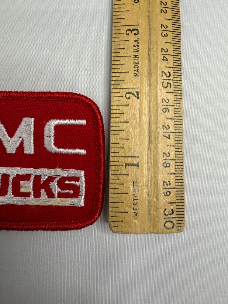 GMC TRUCKS EMBROIDERED PATCH SEW ON